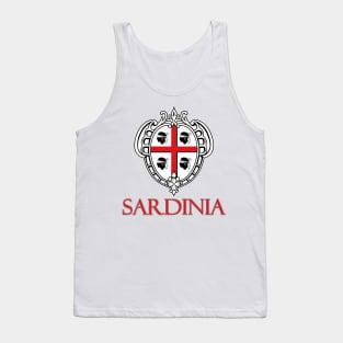 Sardinia - Coat of Arms Design Tank Top